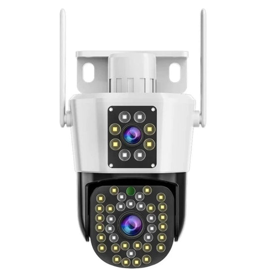 Set of 2 Security Cameras with Dual Lens – DualGuard Max 2-Pack