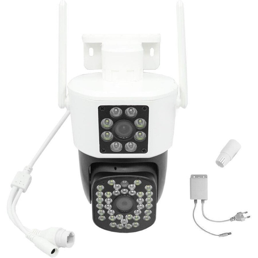 Set of 2 Security Cameras with Dual Lens – DualGuard Max 2-Pack