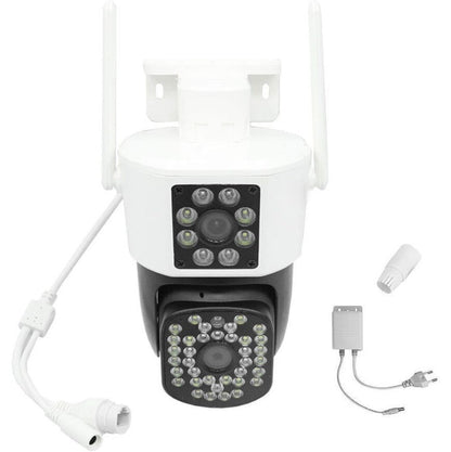 Set of 2 Security Cameras with Dual Lens – DualGuard Max 2-Pack