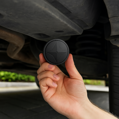 GPS Tracker Magnetic Compact – Real-time tracking for vehicles, pets & valuables – USB rechargeable
