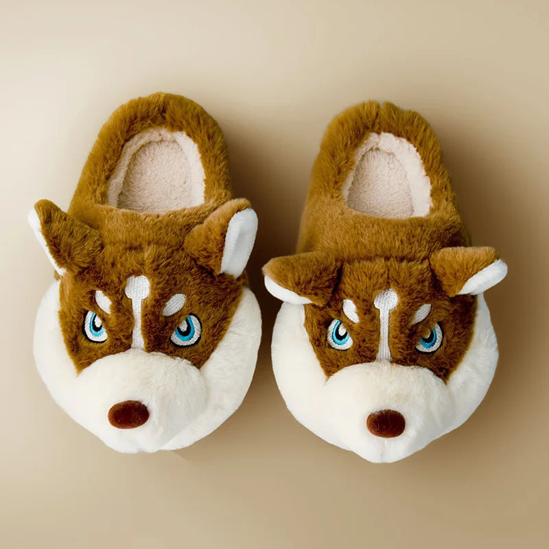 Cute Husky Ladies Slippers – Novi
