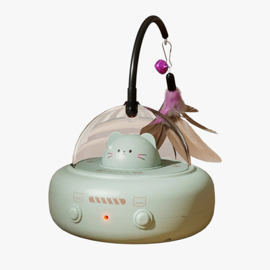 Slim Laser Cat Toy with Rainbow Light - Nola
