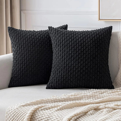 Corduroy Cushion Covers with Boho Style – Velvia