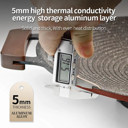 Portable Aluminium Grill Pan with Handles for Camping & BBQ – Arlo