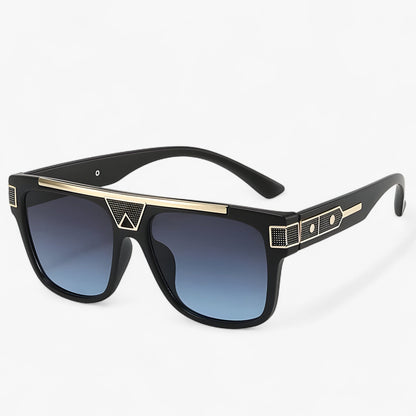 Vintage pilot sunglasses with mirrored lenses – Aerion
