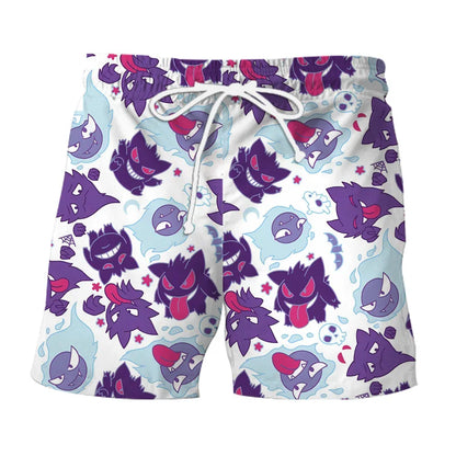 Funny summer set with Gengar & Snorlax print | Buy 1, get 1 free - SleepyFun