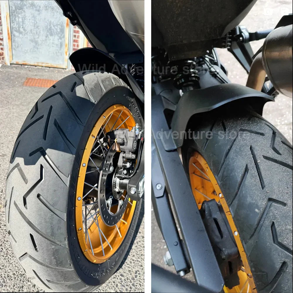 DS900 & DS900X Motorcycle Rear Mudguard Splash Guard – Raven