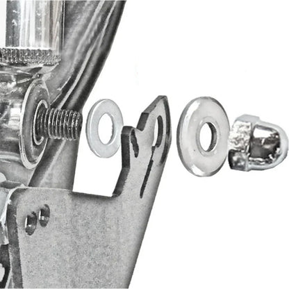 Universal Motorcycle Rear Fender Mudguard with Steel Bracket – TrailGuard