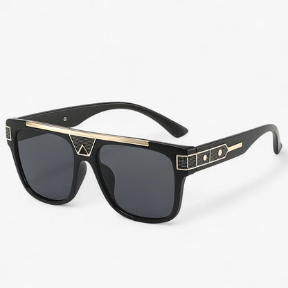 Vintage pilot sunglasses with mirrored lenses – Aerion