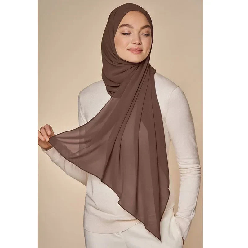Chiffon Hijab Scarf – Leilani
