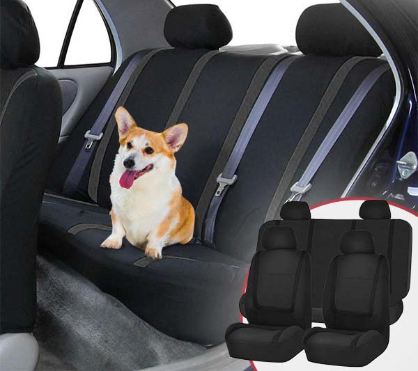 9-Piece Universal Car Seat Covers – AutoLuxe
