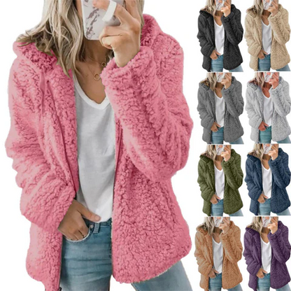 Women's fleece hoodie and jogging trousers set – Autumn Magic by Marivelle