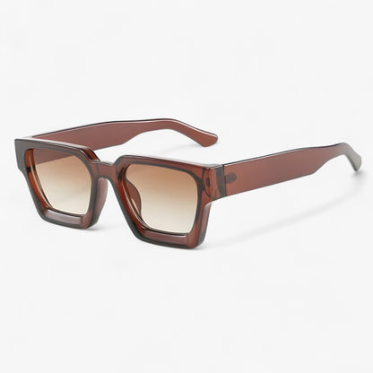 Retro sunglasses for men with square design – Calven