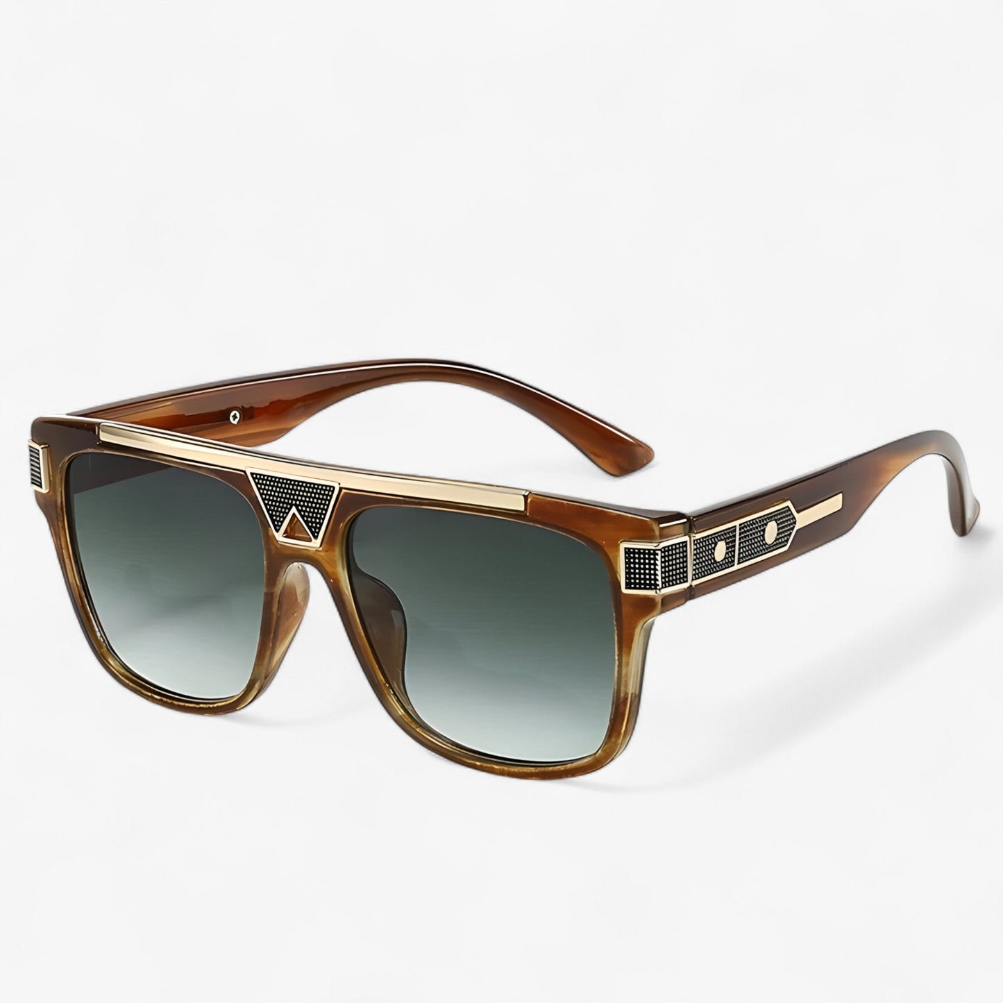 Vintage pilot sunglasses with mirrored lenses – Aerion