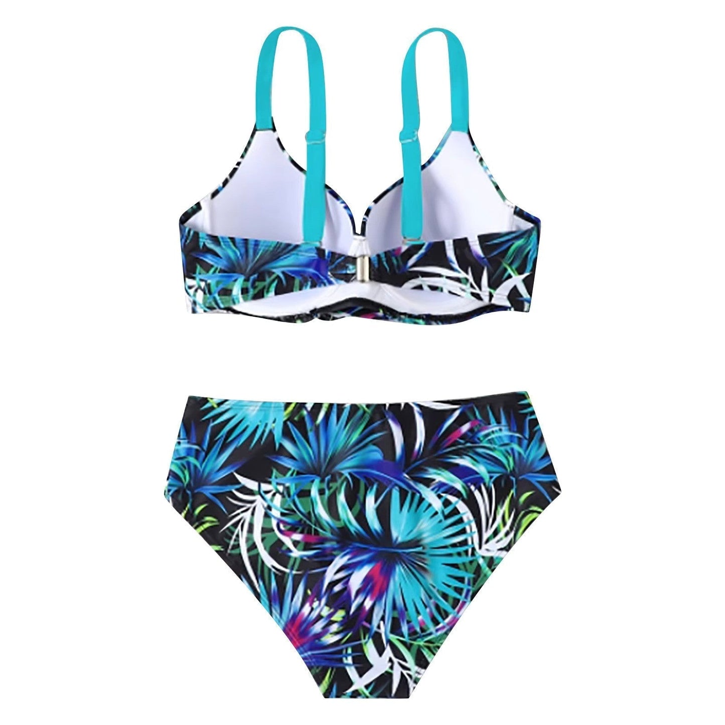 Trendy High-Waisted Bikini Set – Selina