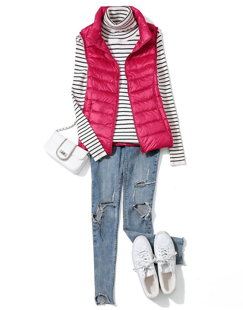 Light quilted vest with a feminine fit – Juliette
