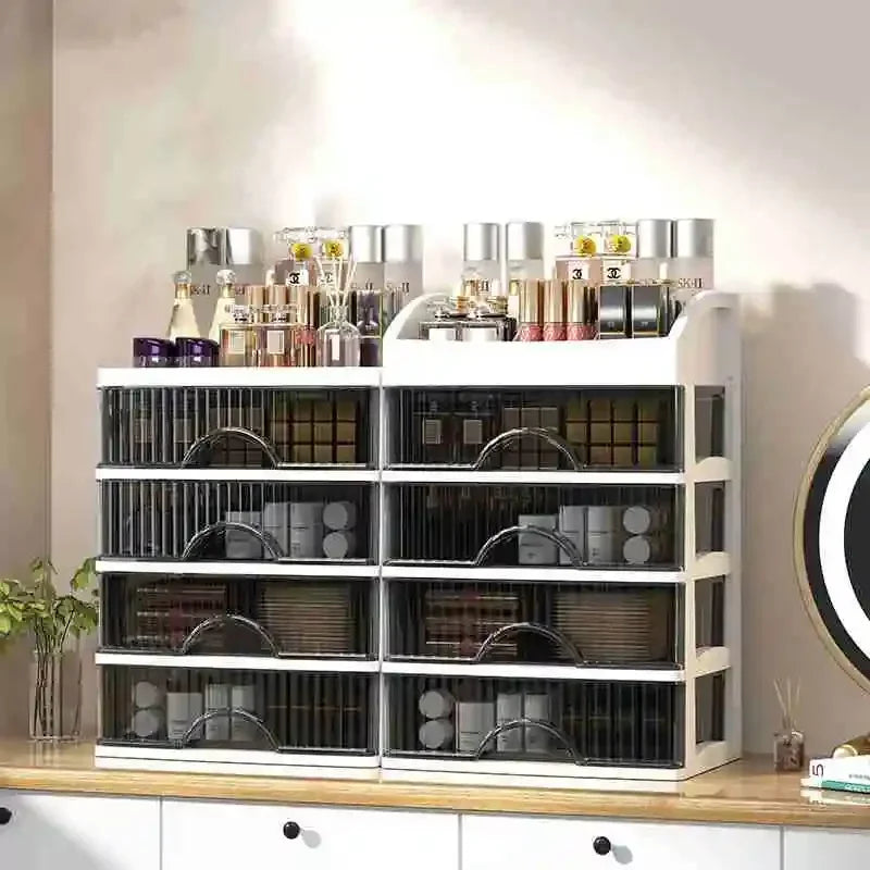 Transparent Acrylic Make-up Organizer - Clarityn