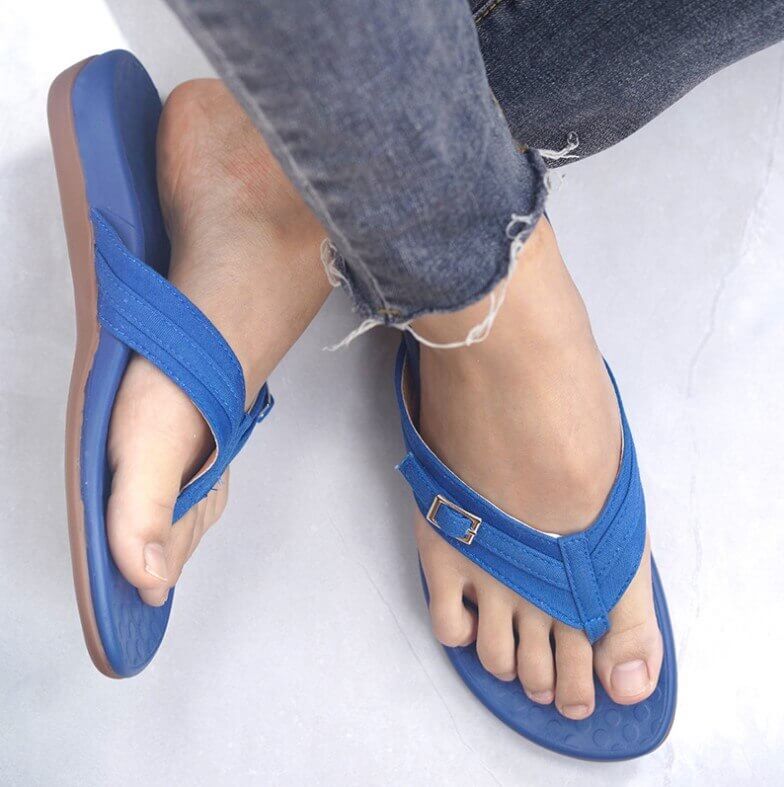 Orthopaedic women's sandals with EVA footbed – Amélie