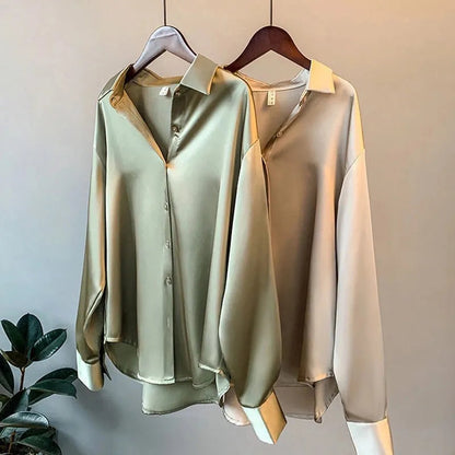 Sheen Women's Blouse In A Relaxed Cut - Leona