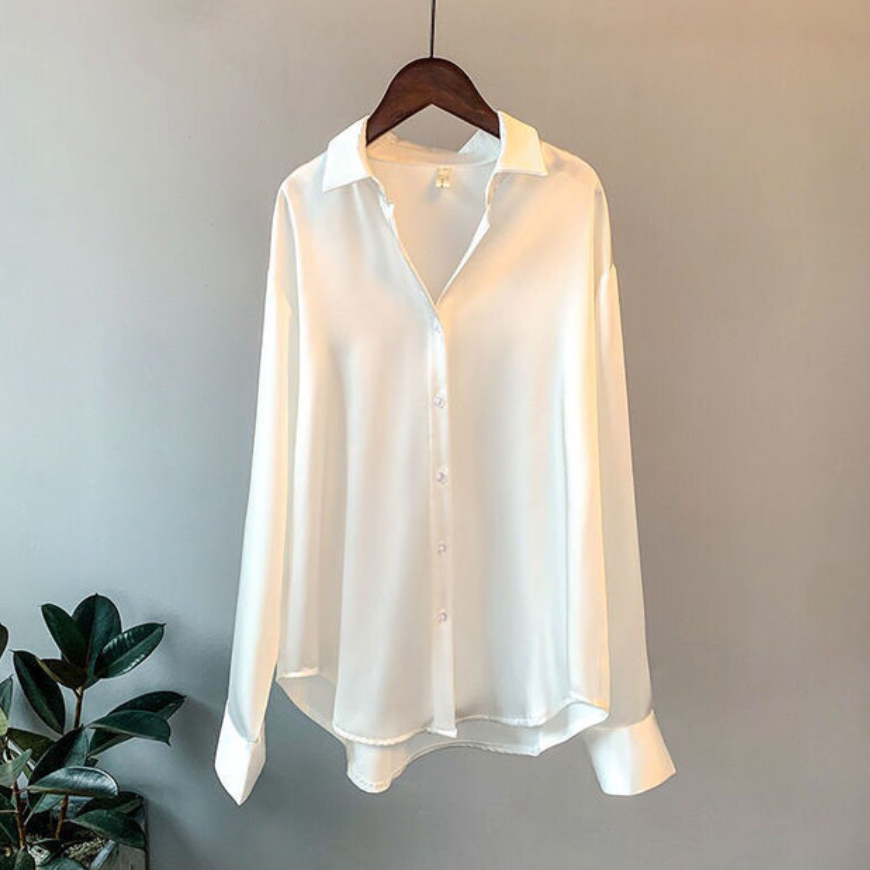 Sheen Women's Blouse In A Relaxed Cut - Leona