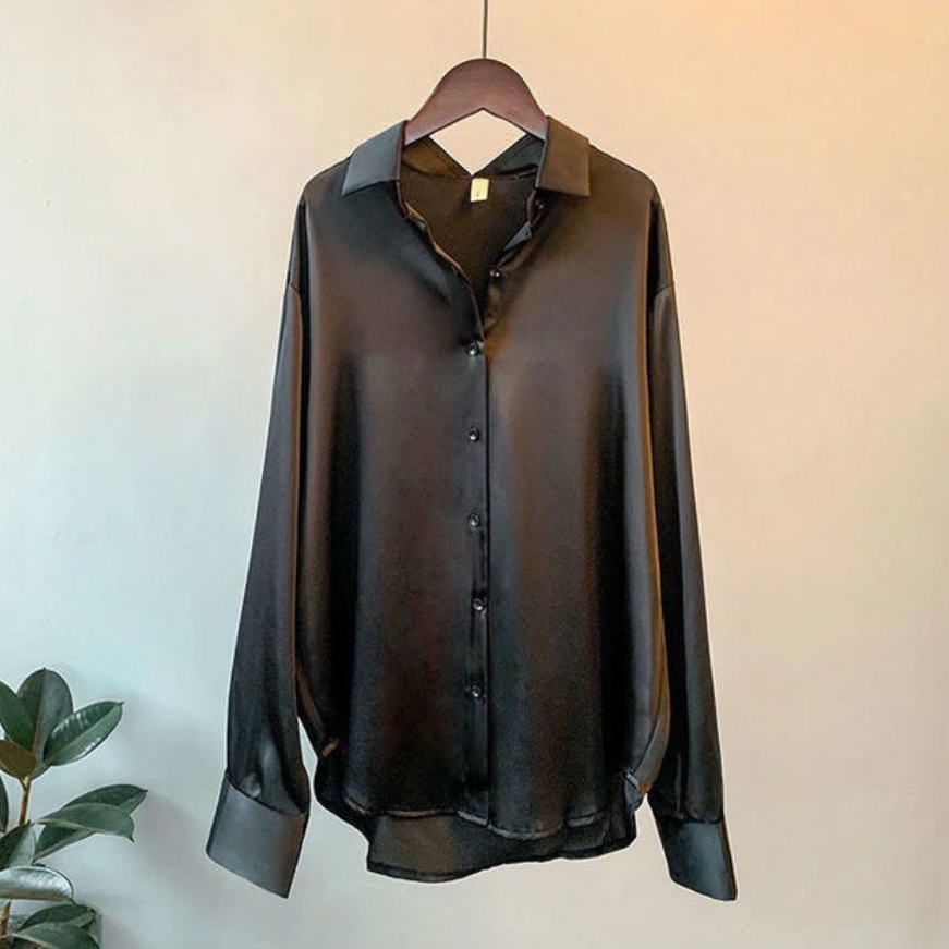 Sheen Women's Blouse In A Relaxed Cut - Leona