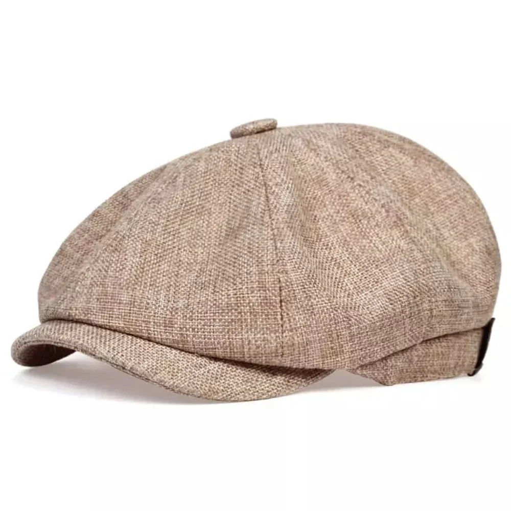 Vintage Flat Cap - Classic Newsboy Hat in Retro Style 12