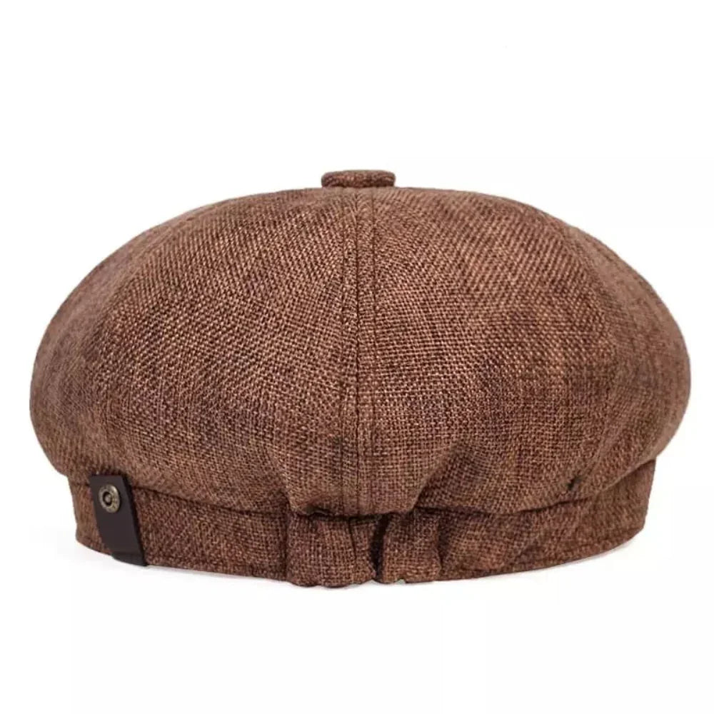Vintage Flat Cap - Classic Newsboy Hat in Retro Style 13