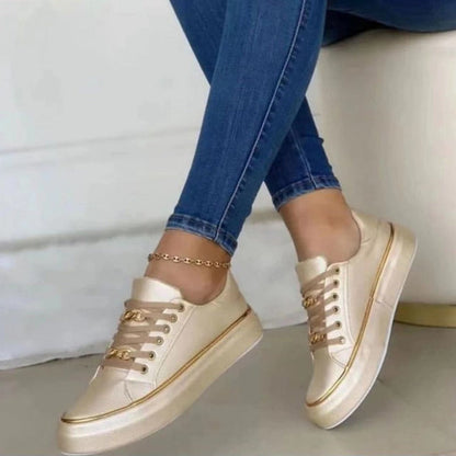 Comfortable slip-on women's sneakers in casual style - Melina