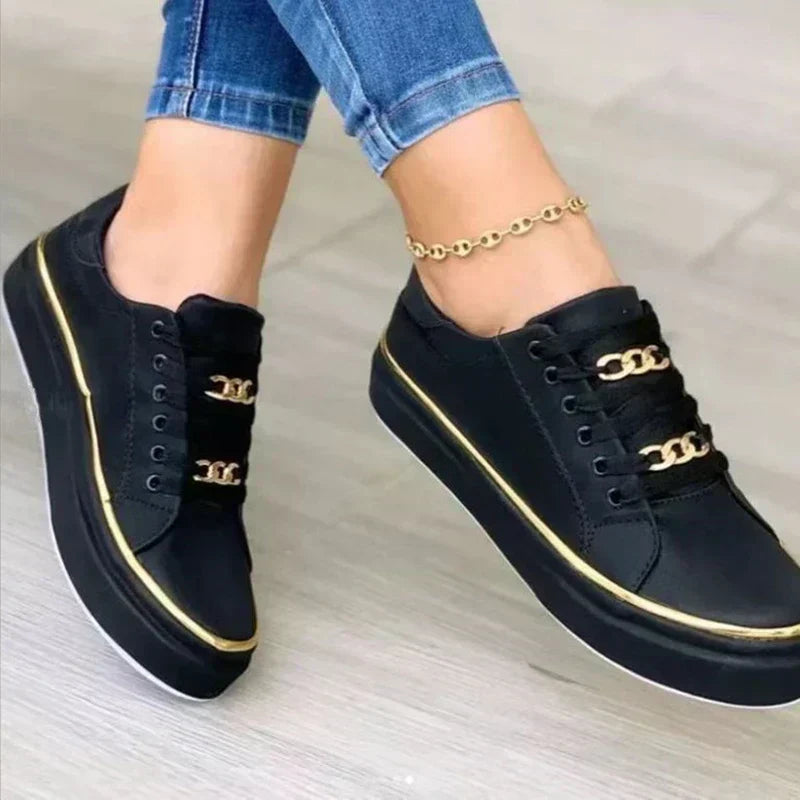 Comfortable slip-on women's sneakers in casual style - Melina