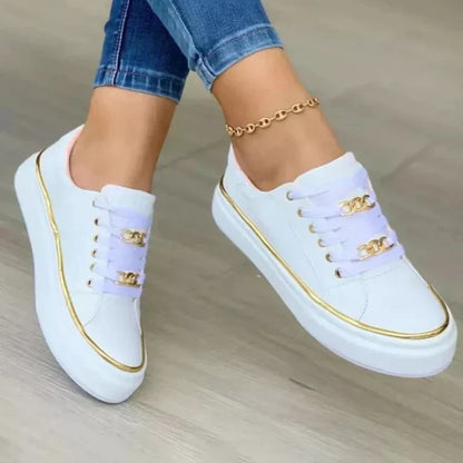 Comfortable slip-on women's sneakers in casual style - Melina