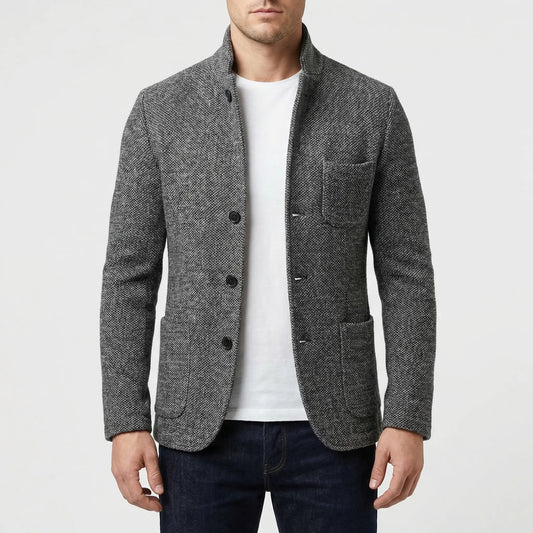 Short-Length Fitted Men's Blazer - John