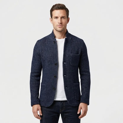 Short-Length Fitted Men's Blazer - John