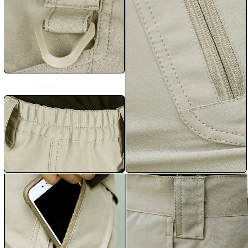 Men's Tactical Cargo Shorts | Functional Outdoor Design 8
