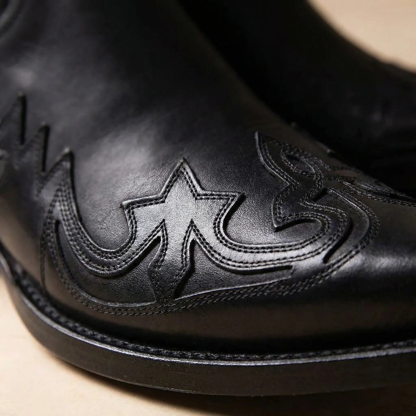 Short-Shaft Cowboy Boots - Kaya