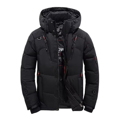 Short Padded Winter Jacket With Hood - Clifford