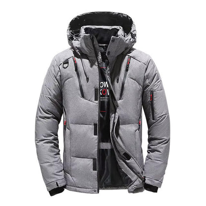 Short Padded Winter Jacket With Hood - Clifford