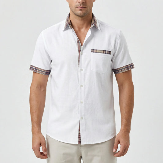 Short Sleeve Collared Shirt - Rico