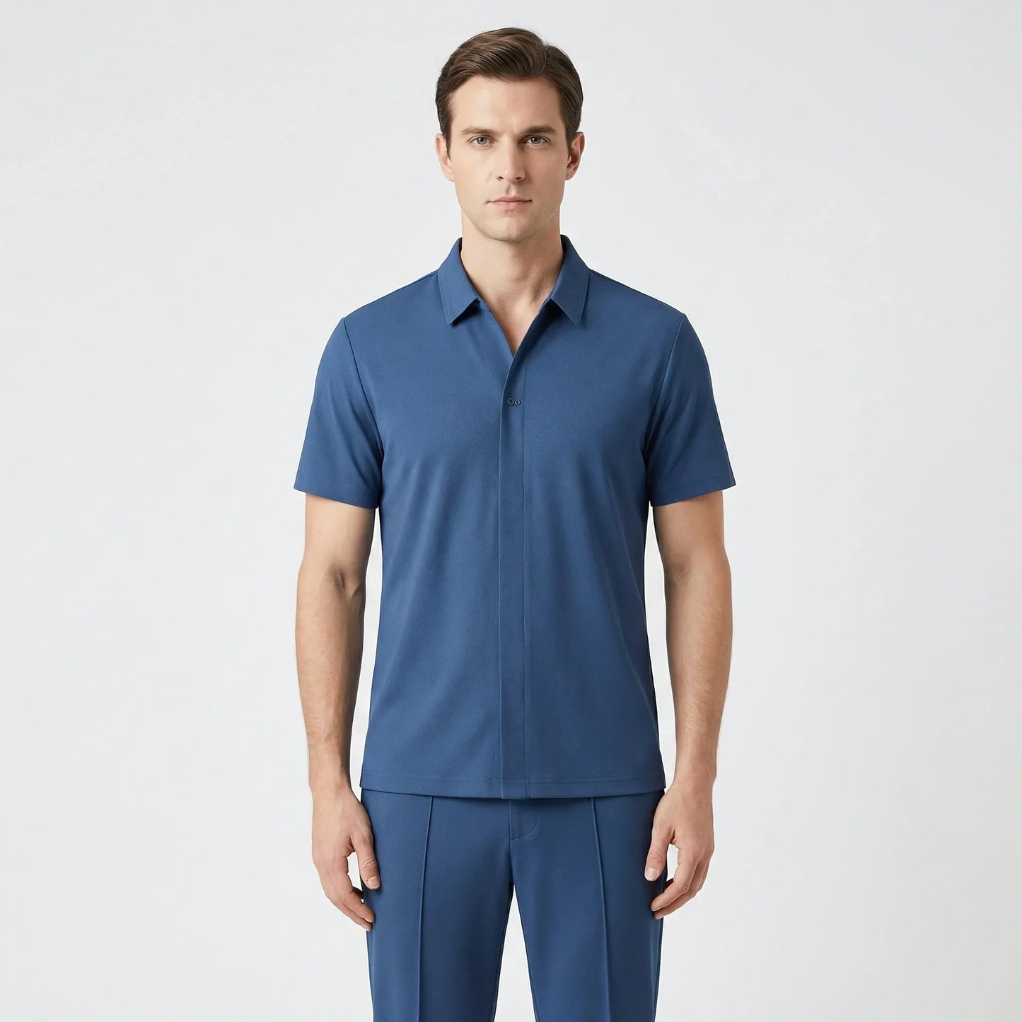 Short Sleeve Polo Shirt Set - Vito