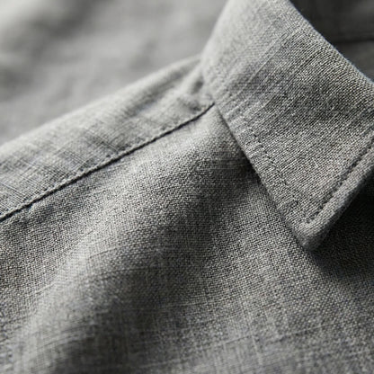 Short Sleeve Shirt With Collar - Tony