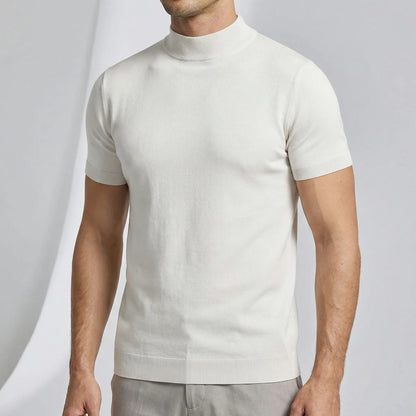 Short Sleeve Turtleneck T-Shirt - Riccardo