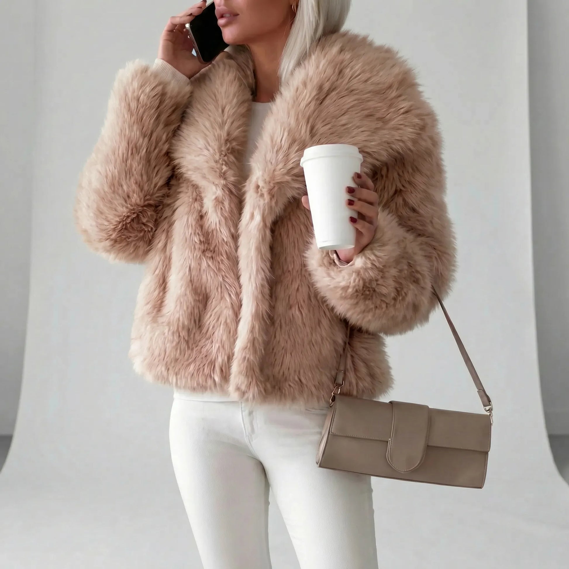 Short Statement Coat - Riana