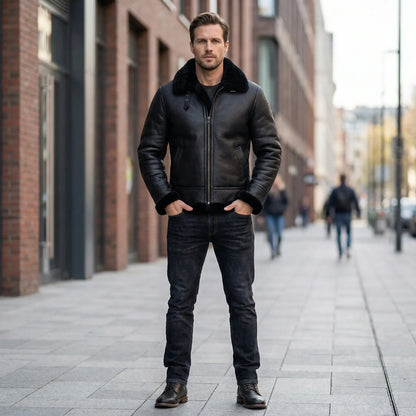 Short Tailored Men's Coat - Clemens