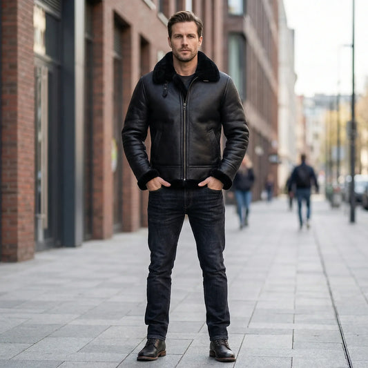 Short Tailored Men's Coat - Clemens
