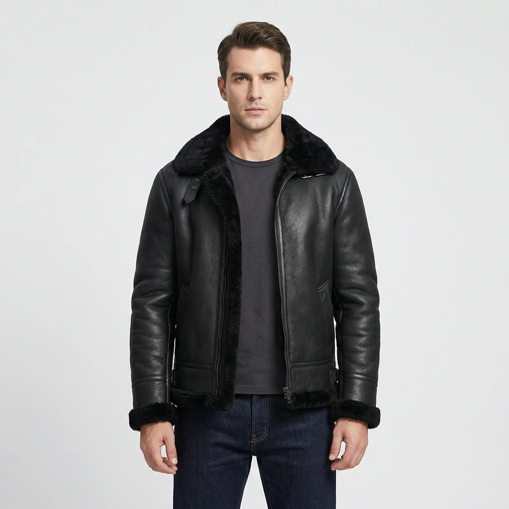 Short Tailored Men's Coat - Clemens