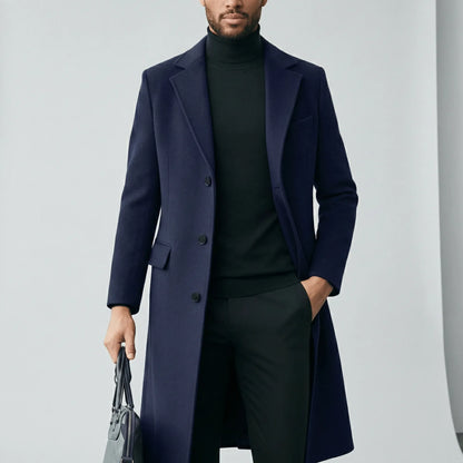 Single Breasted Overcoat - Dina