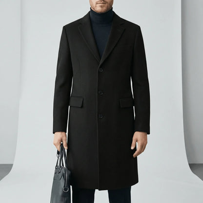 Single Breasted Overcoat - Dina