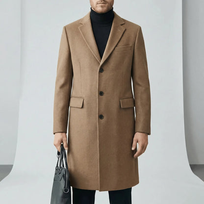 Single Breasted Overcoat - Dina