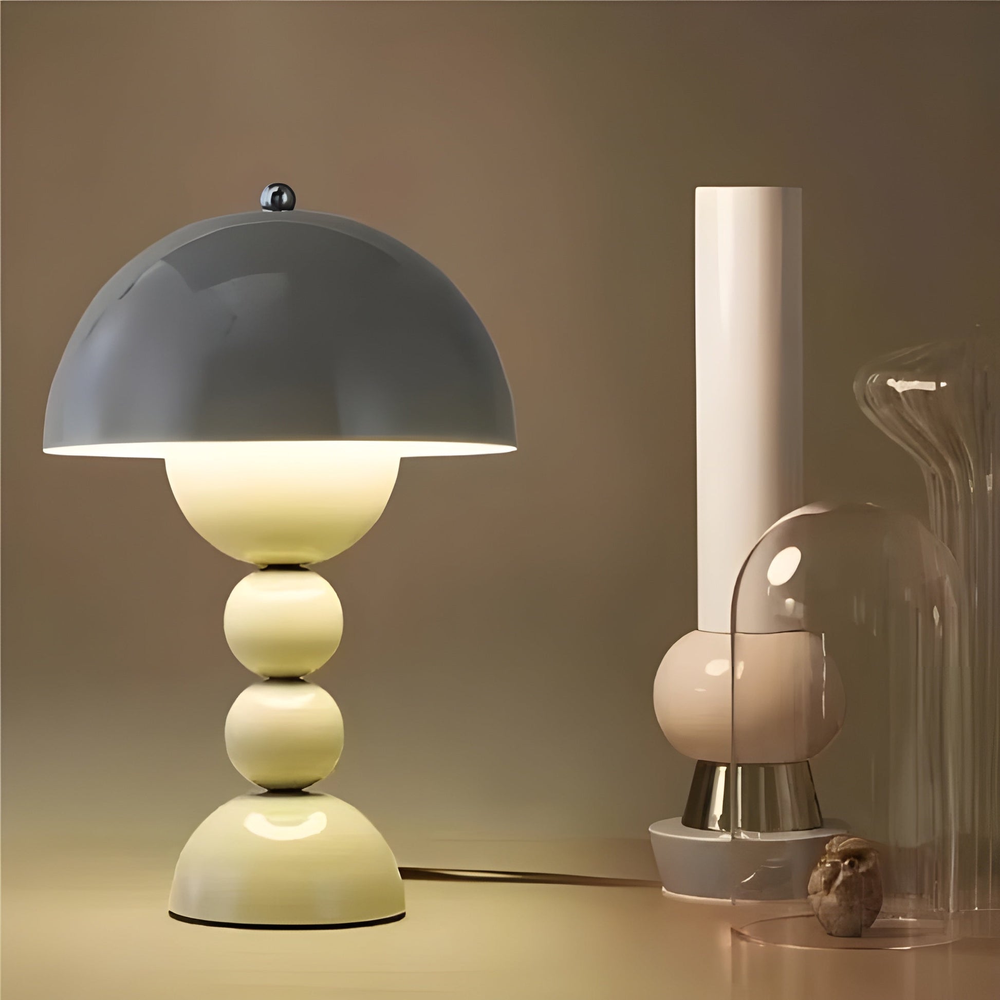 Skandinavische Tischlampe Minimalistisch - BloomLume
