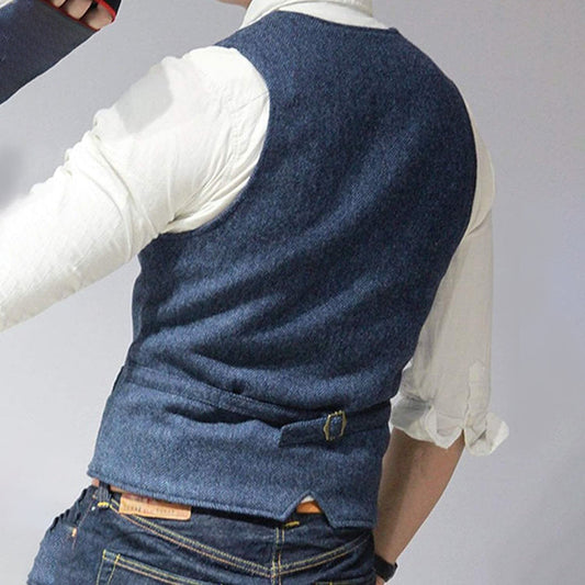 Stylish Denim Gilet for Men - Mason