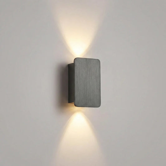 Sleek Rectangular Wall Sconce - Scandara